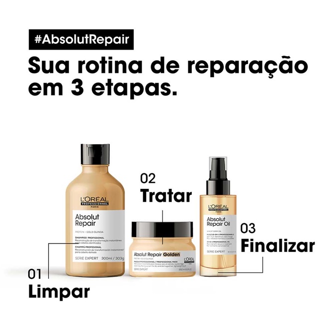sua rotina de reparação em 3 etapas | L'Oréal Professionnel