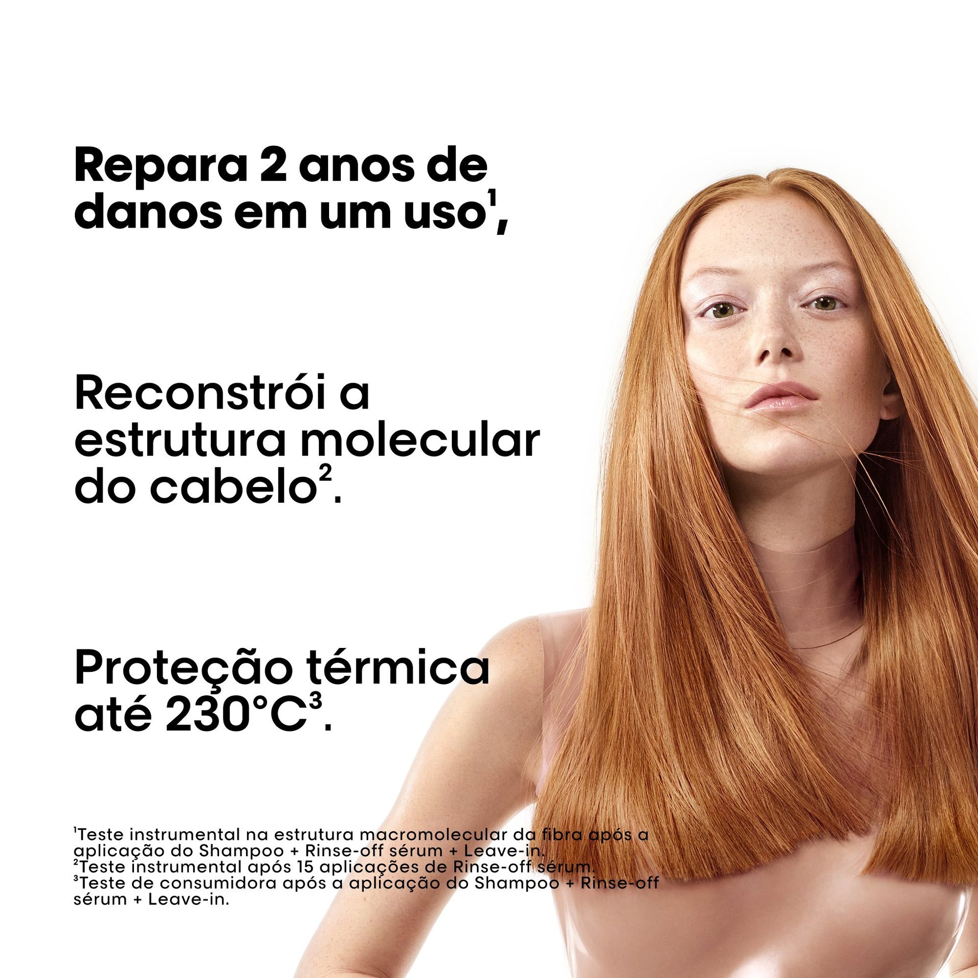 Leave-in para cabelos danificados Absolut Repair Molecular