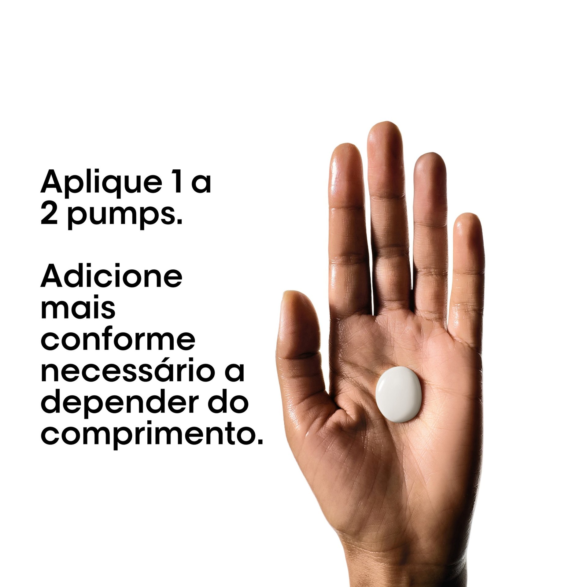 Quanto usar do leave-in mask Absolut Repair Molecular