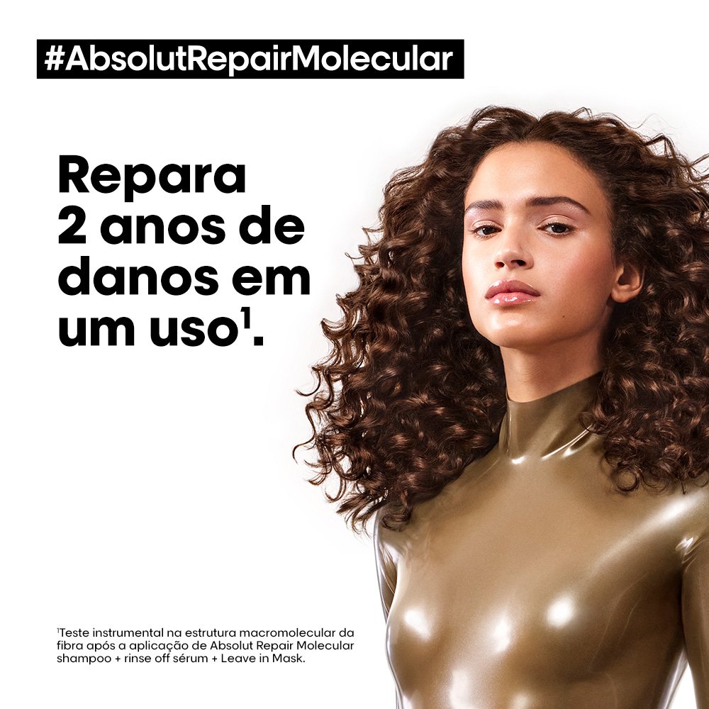 Reconstrução capilar profissional Absolut Repair Molecular