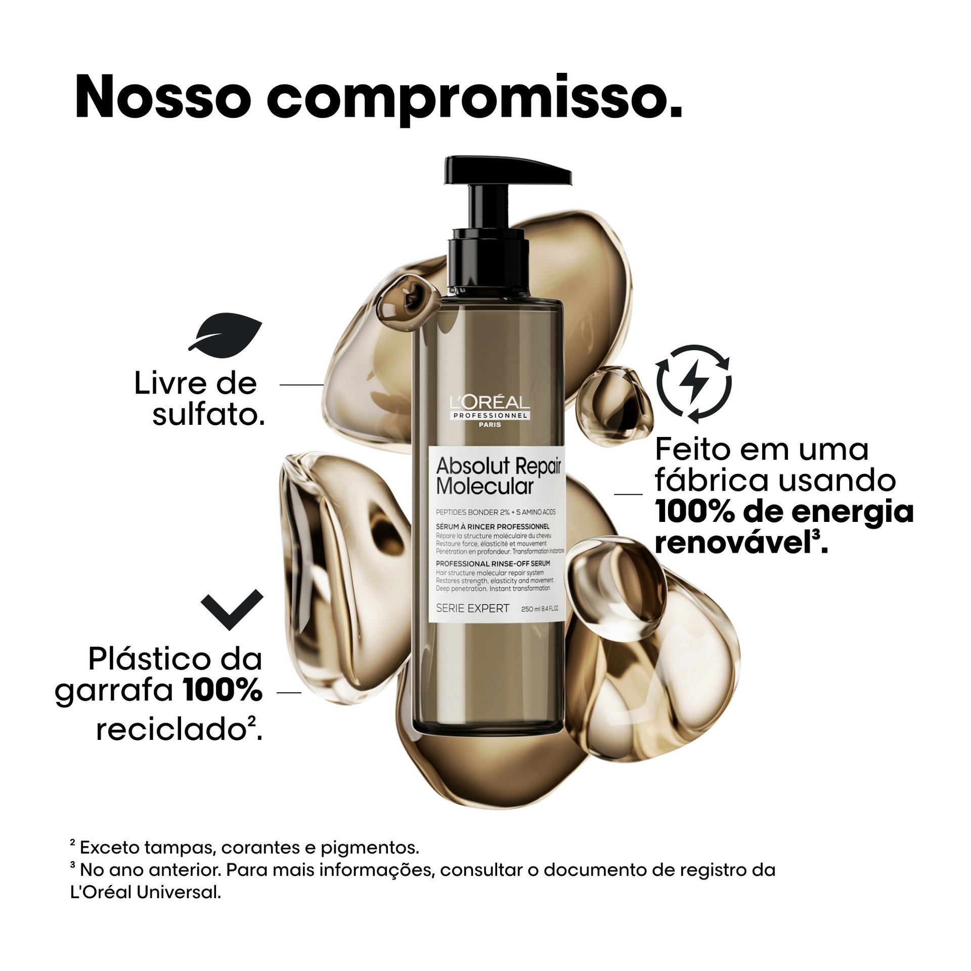 Sérum fortalecedor Absolut Repair Molecular L’Oréal Professionnel