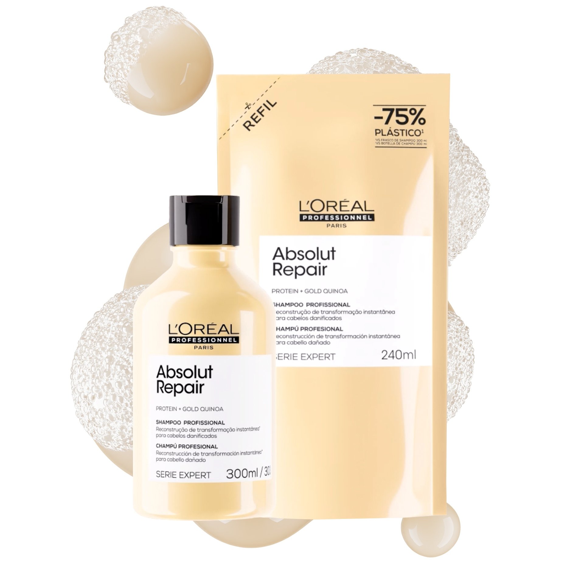 Refil de Shampoo, Absolut Repair