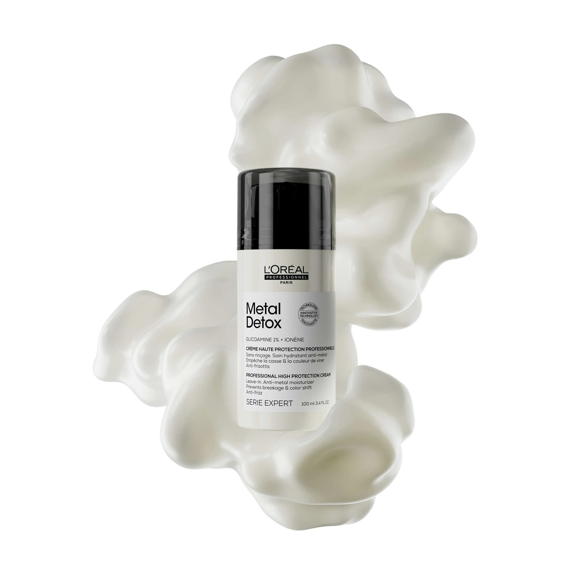 Creme leave-in antiquebra Metal Detox L’Oréal Professionnel
