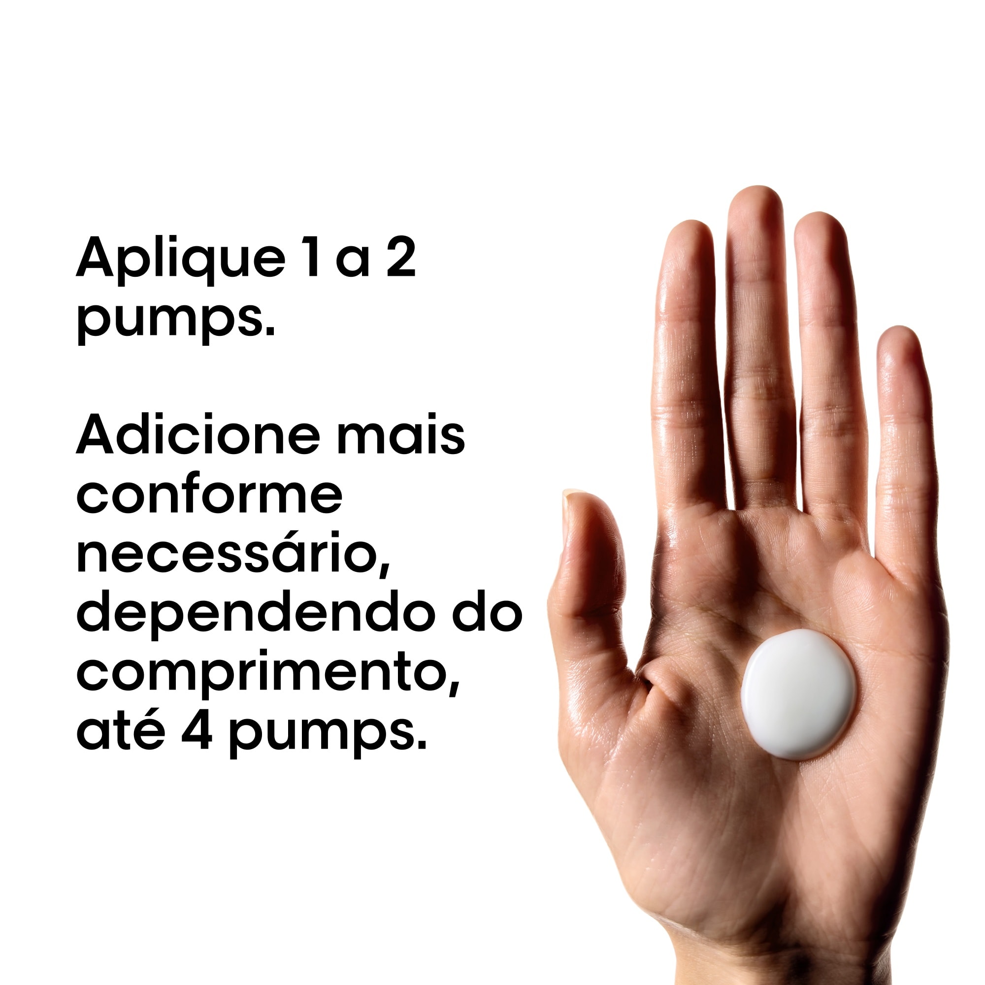 Quantidade ideal do creme leave-in Metal Detox L’Oréal Professionnel