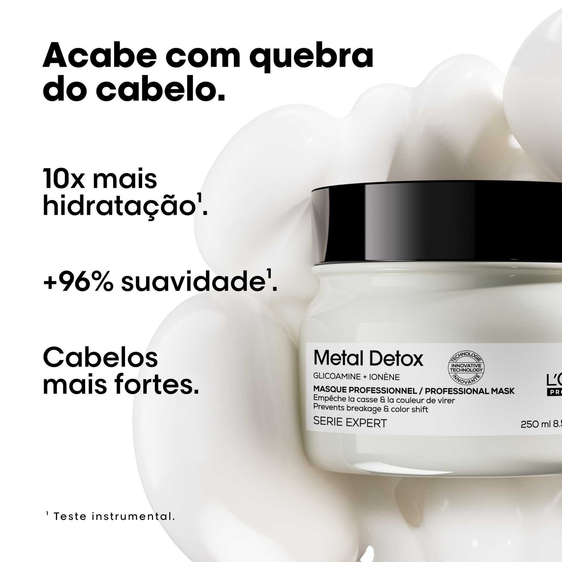 Máscara antiporosidade Metal Detox L’Oréal Professionnel