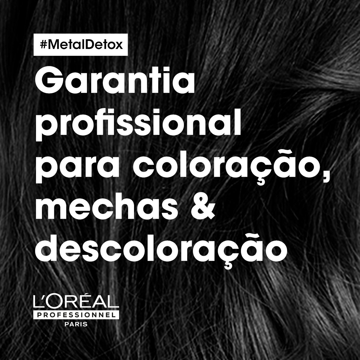 Tratamento para loiras, descoloridas, tingidas ou naturais Metal Detox