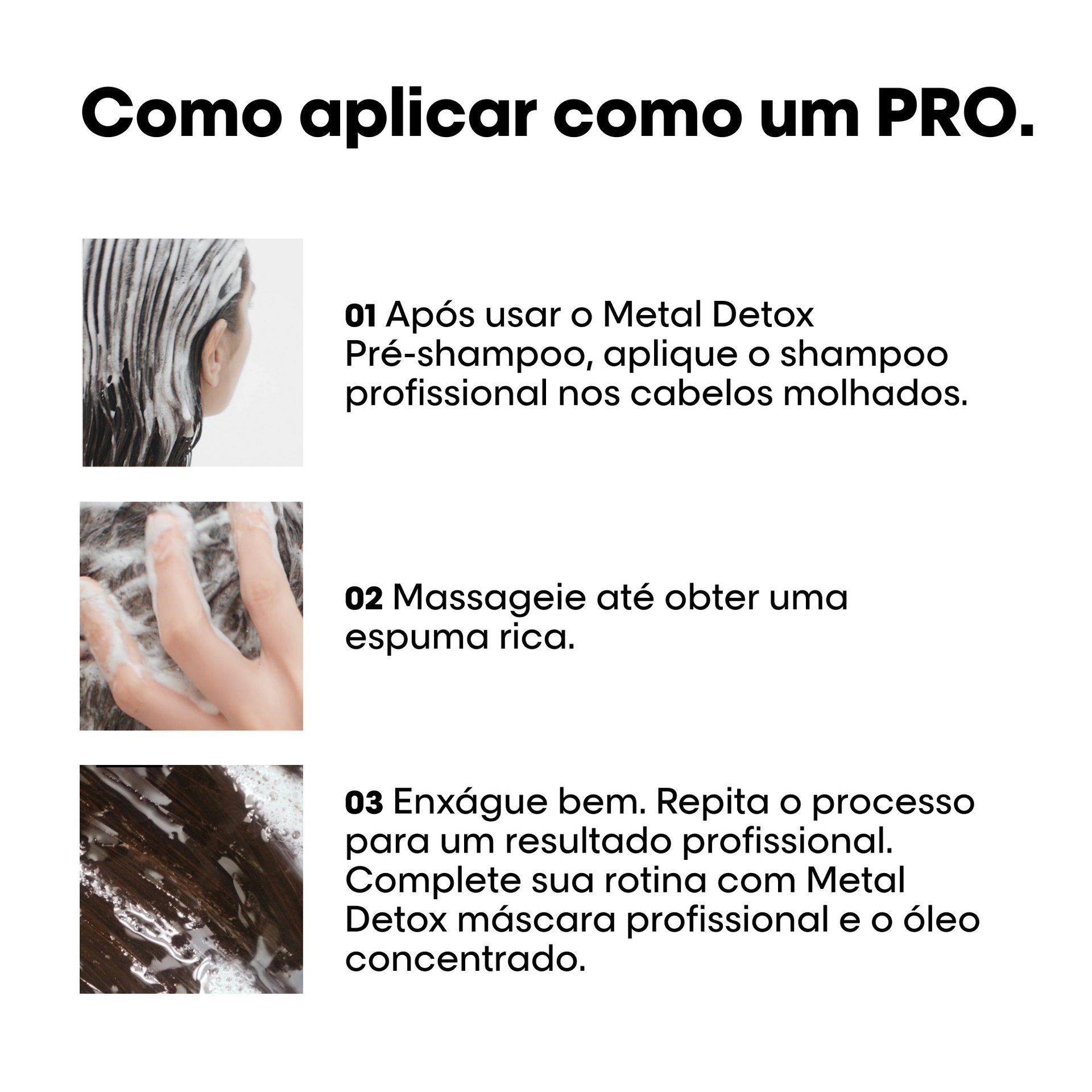 Como usar o shampoo Metal Detox para fortalecer cabelos