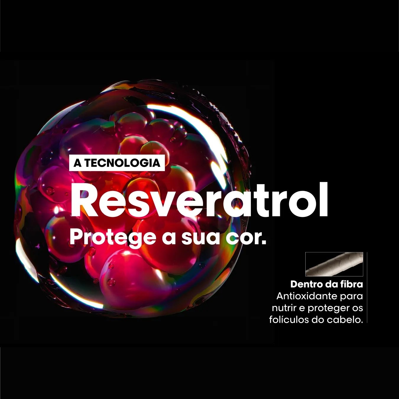 Resveratrol. Protege a sua cor.
