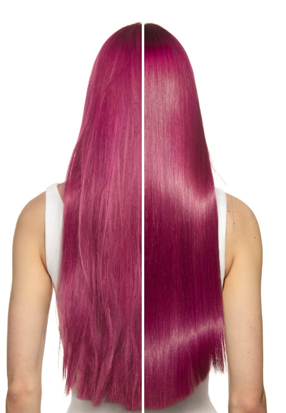 Cor vibrante e brilho espelhado ultraintenso